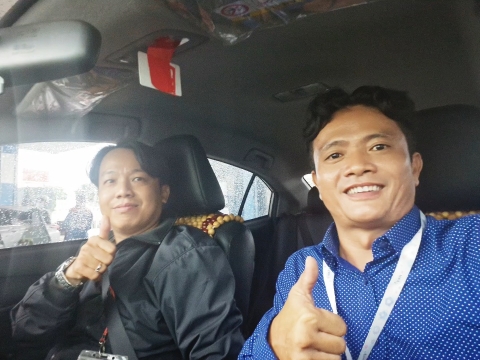 Bước đầu vào học lái xe