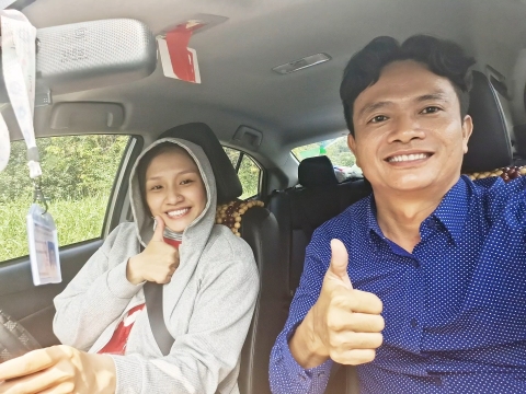 Buổi đầu học lái xe