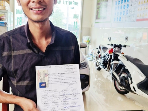 Thọ đã nhận bằng