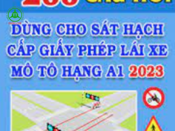 GIẢI ĐỀ 200 CÂU XE MÁY A1